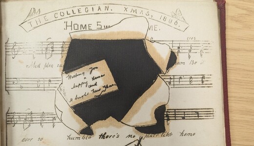 Collegian Magazine Cover 1886